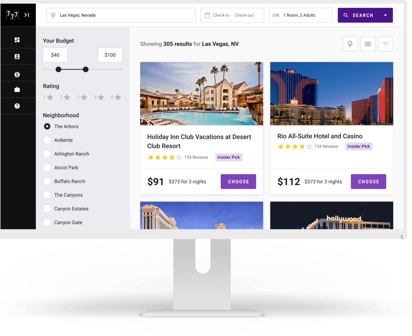 Book Las Vegas hotels at lower prices with GXP Tours