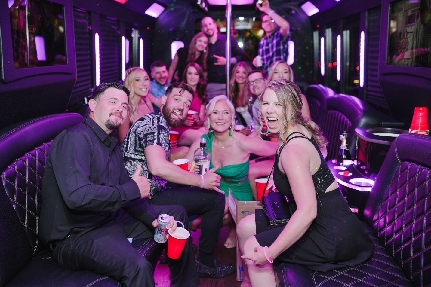 Nightclub on Wheels Las Vegas Party Bus Tour Package