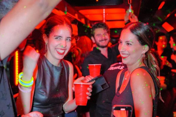 Bachelor Bachelorette Party Nightclub on Wheels Party Bus Las Vegas