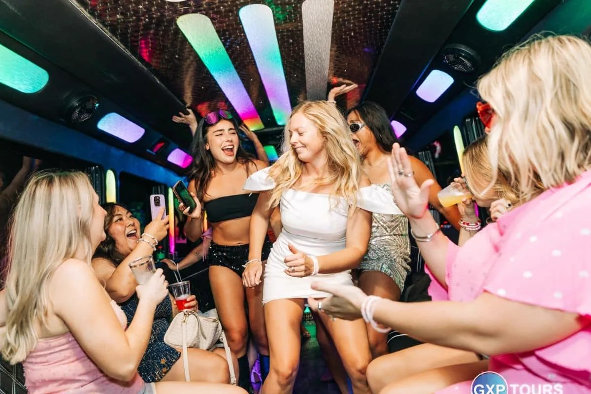 Nightclub on Wheels Las Vegas bachelorette party bus