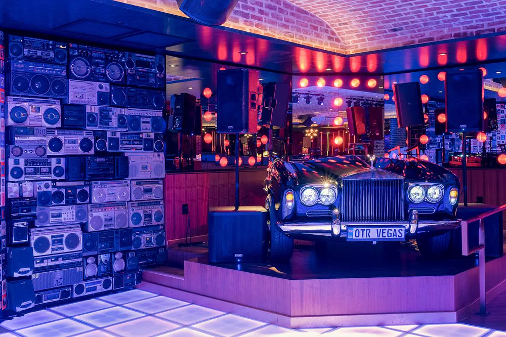 Main Room DJ booth On The Record Las Vegas