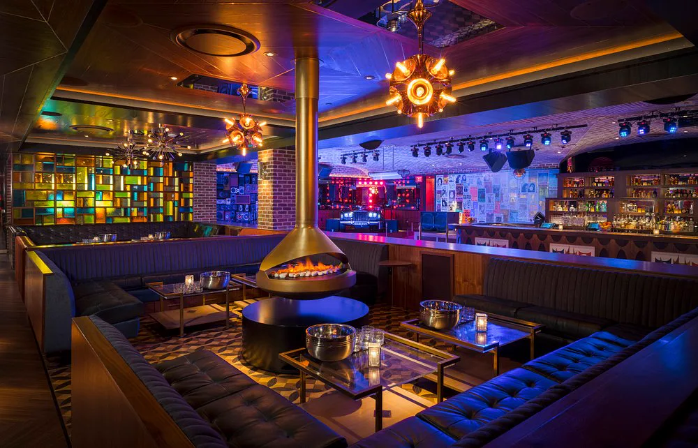 Main Room tables On The Record Las Vegas