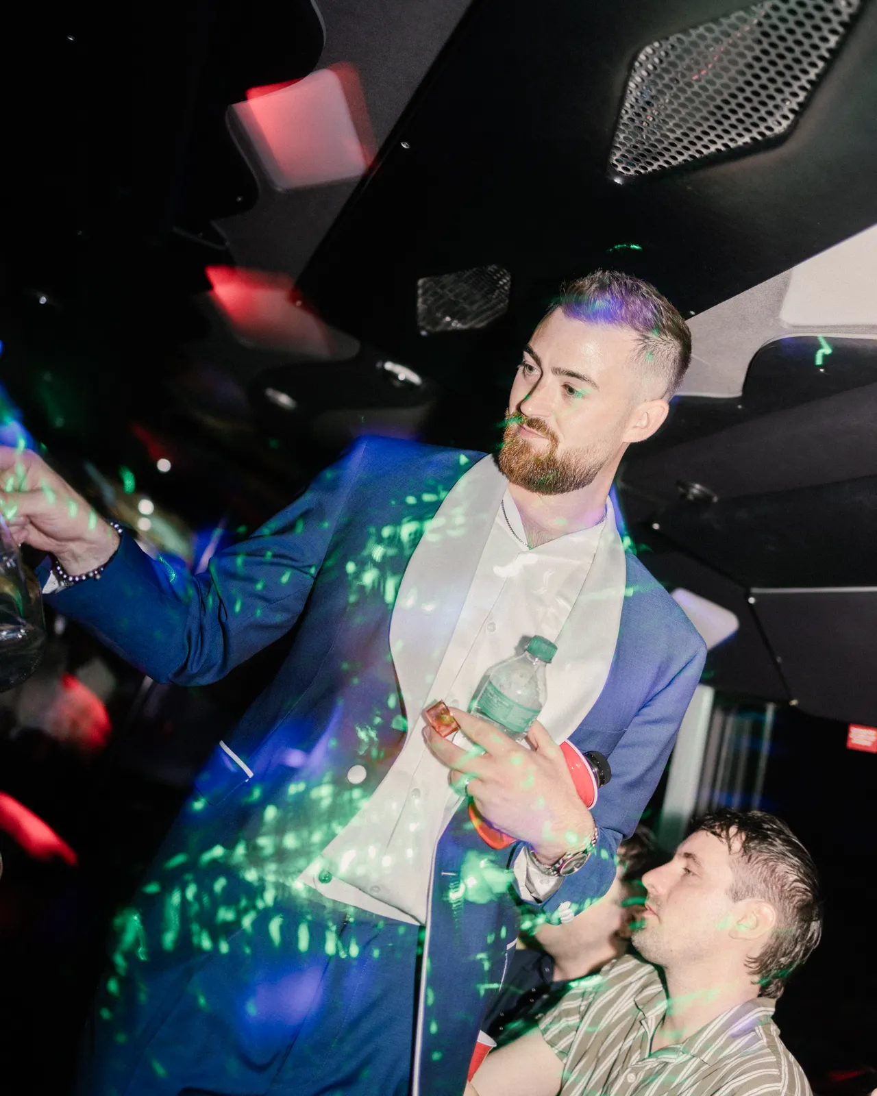 GXP Tours guests on a Nightclub on Wheels night out in Las Vegas