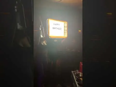 A bottle service presentation at On The Record nightclub
